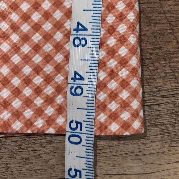 Hunter Bell Maxwell Midi Dress Terracotta Gingham Size 2‎ NWT $498 - Picture 14 of 14